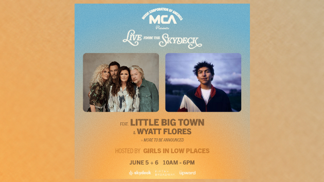 Little Big Town and Miranda Lambert will be 'Live from Sky Deck' durin